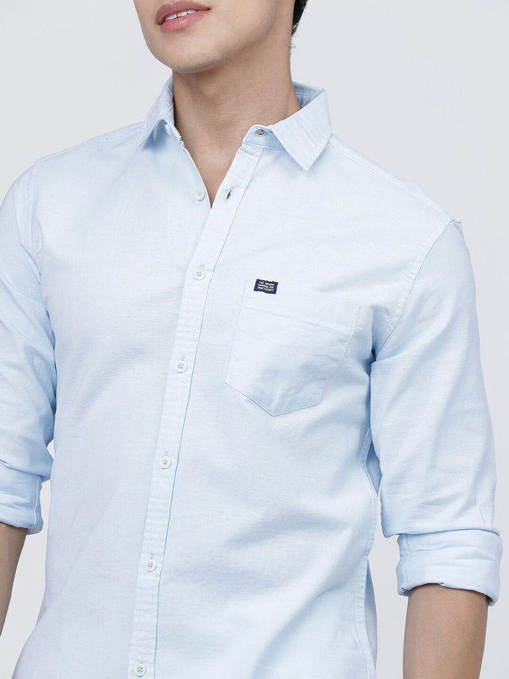 The Indian Garage Co Men Blue Casual Shirt