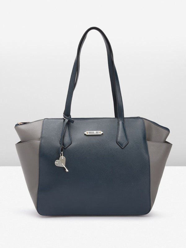 The Label Life Colourblocked Structured Shoulder Bag