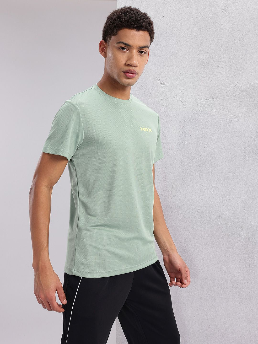 HRX by Hrithik Roshan Typography Print Rapid-Dry Running T-shirt