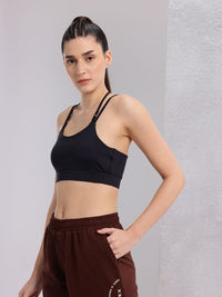 HRX by Hrithik Roshan Styled Back Full Coverage Lightly Padded Yoga Bra KY103_03_A