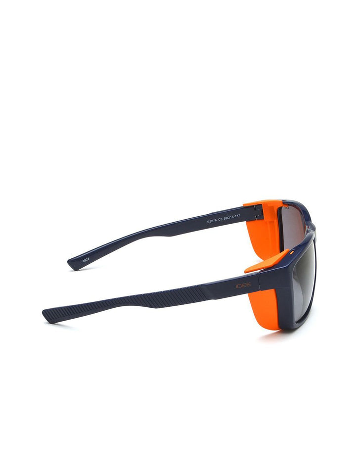 IDEE Men Rectangle Sunglasses With UV Protected Lens IDS3076C3SG