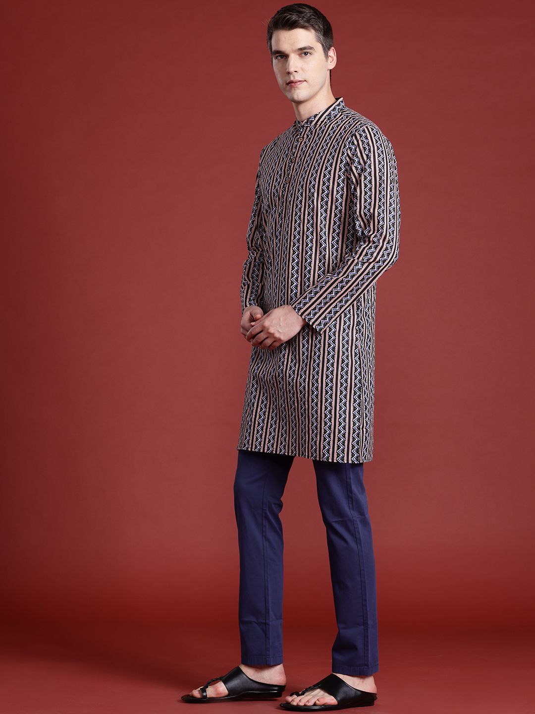 Anouk Pure Cotton Printed Kurta