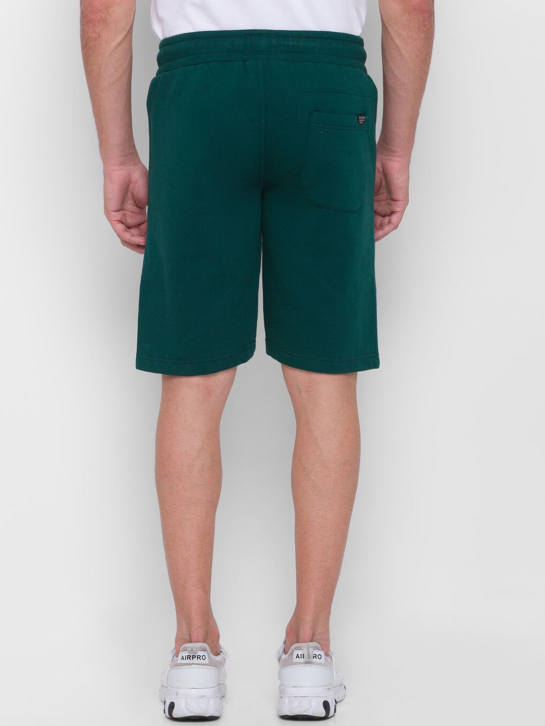 Being Human Men Teal Solid Regular Fit Sports Shorts
