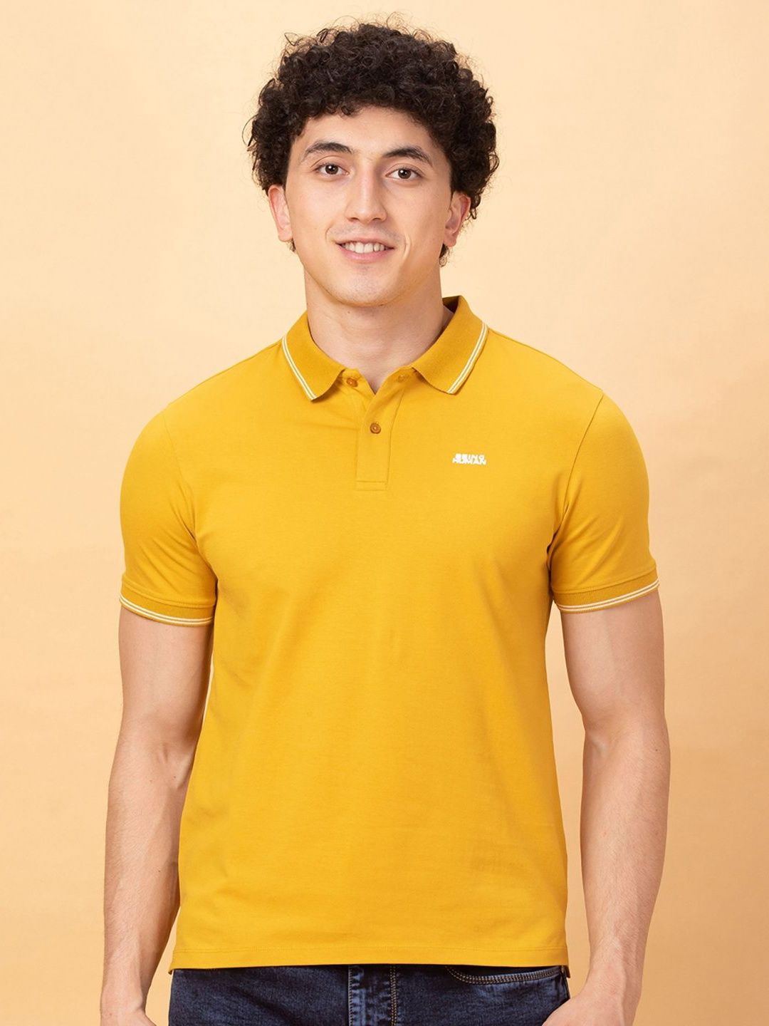 Being Human Men Polo Collar T-shirt