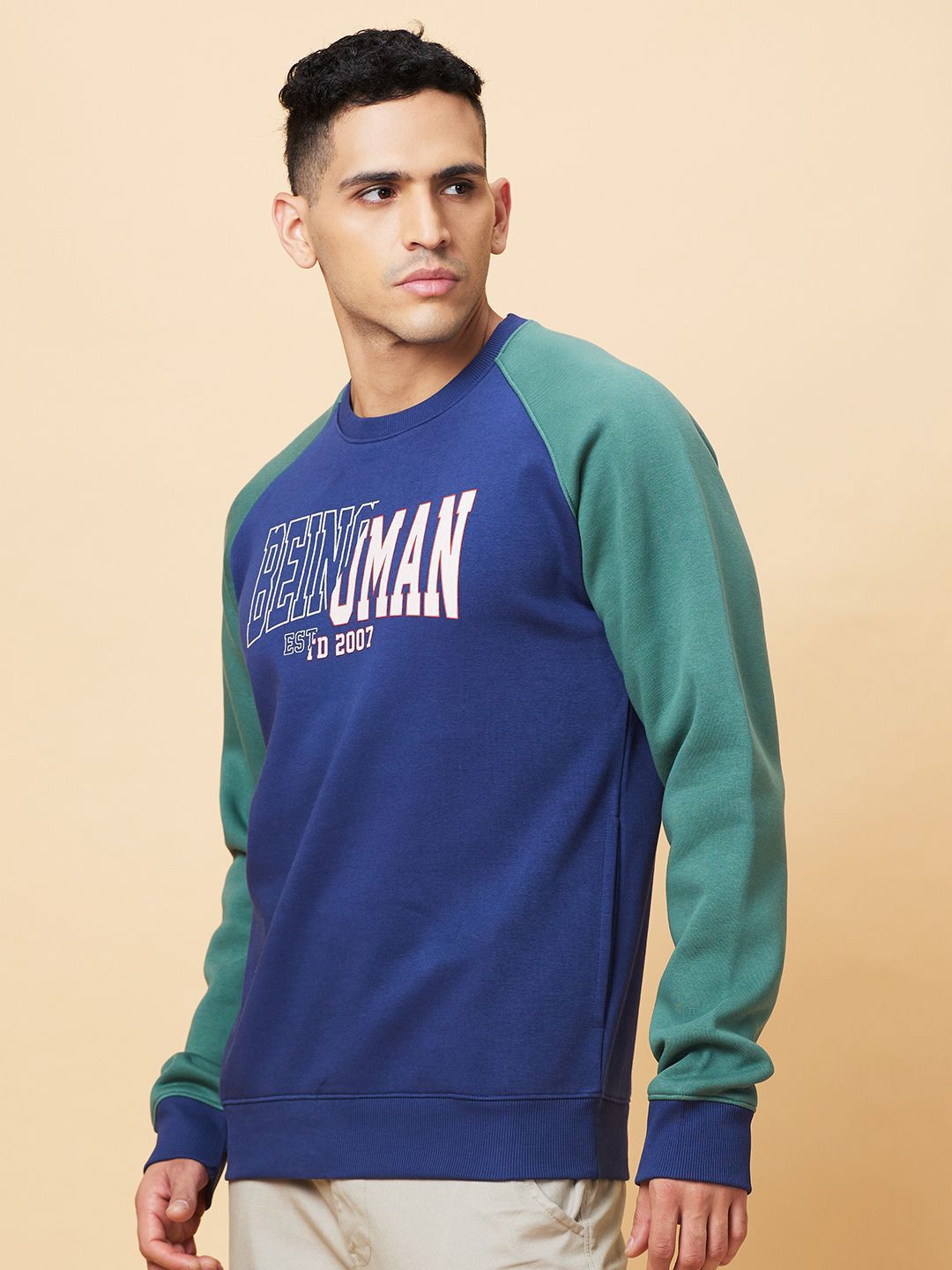 Being Human Men Printed Sweatshirt