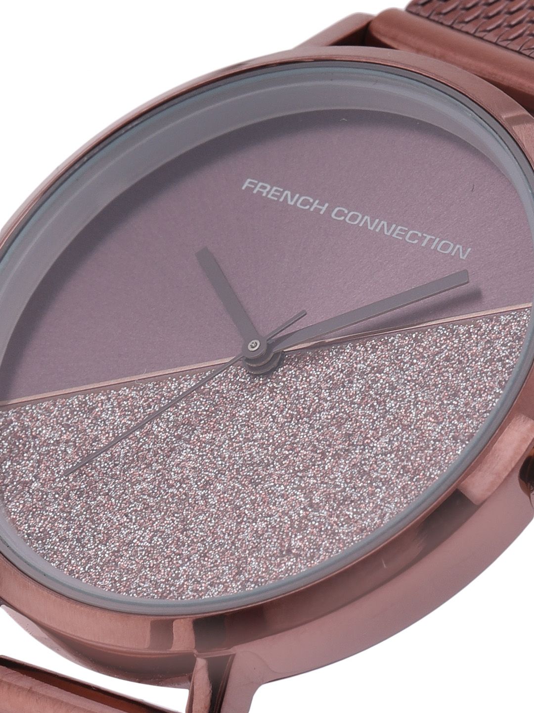 Sambungan Perancis Wanita Magenta & Pink Analogue Watch FCN0008O-R