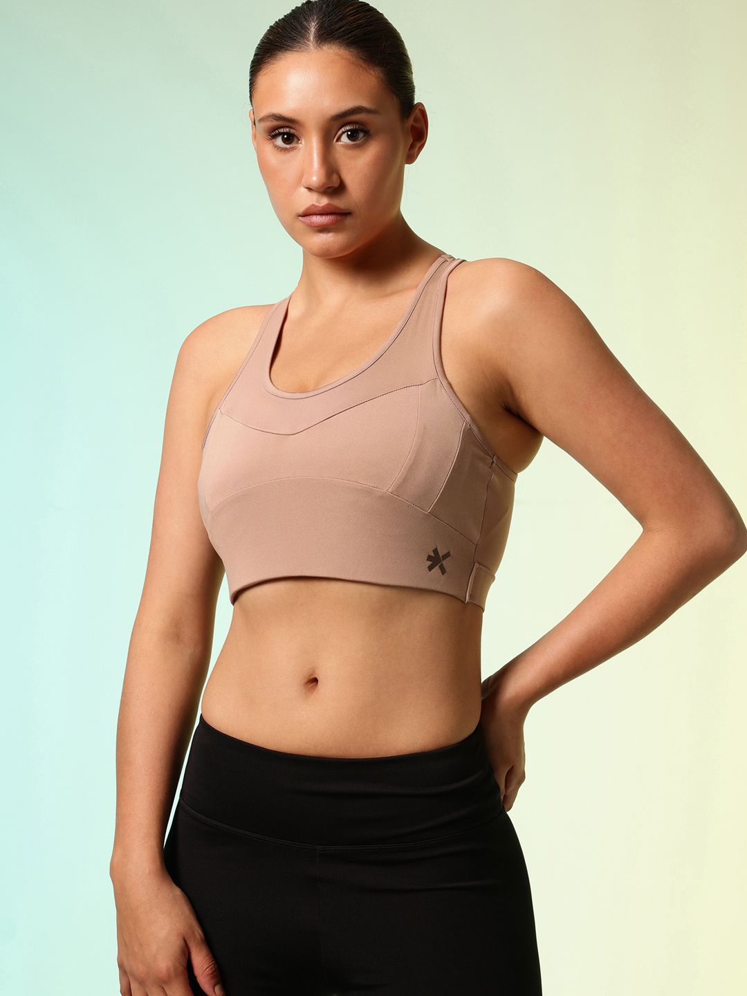 HRX by Hrithik Roshan Active Goddess Rapid-Dry Padded Training Bra HR_SS25_W_BA_KT126_03_A
