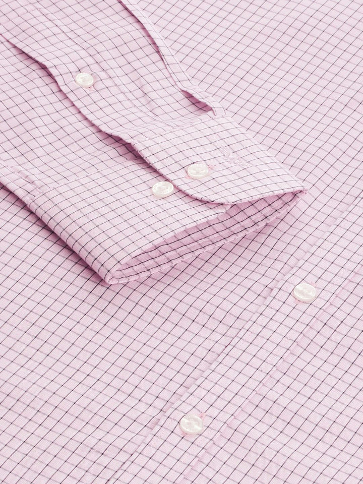 Park Avenue Slim Fit Checked Pure Cotton Formal Shirt