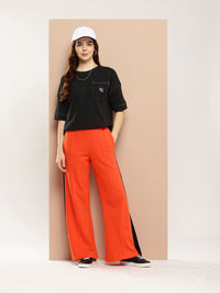 Difference of Opinion Women Oversized Drop Shoulder Ultra Soft Drapey Cotton T-Shirt