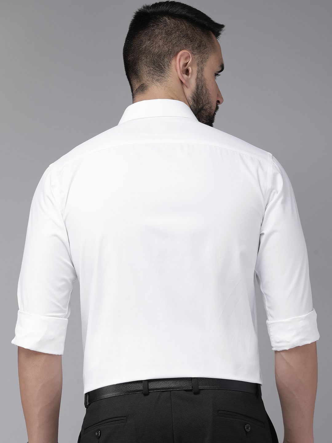 Baju Formal Bertekstur Slim Fit Rekaan Sendiri Park Avenue