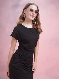 DressBerry Ruched Sheath Dress