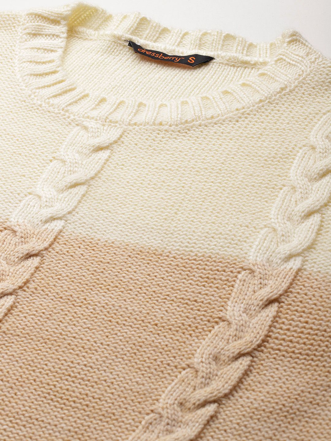 DressBerry Cable Knit Pullover