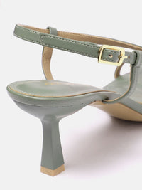 DressBerry Strappy Slim Heel