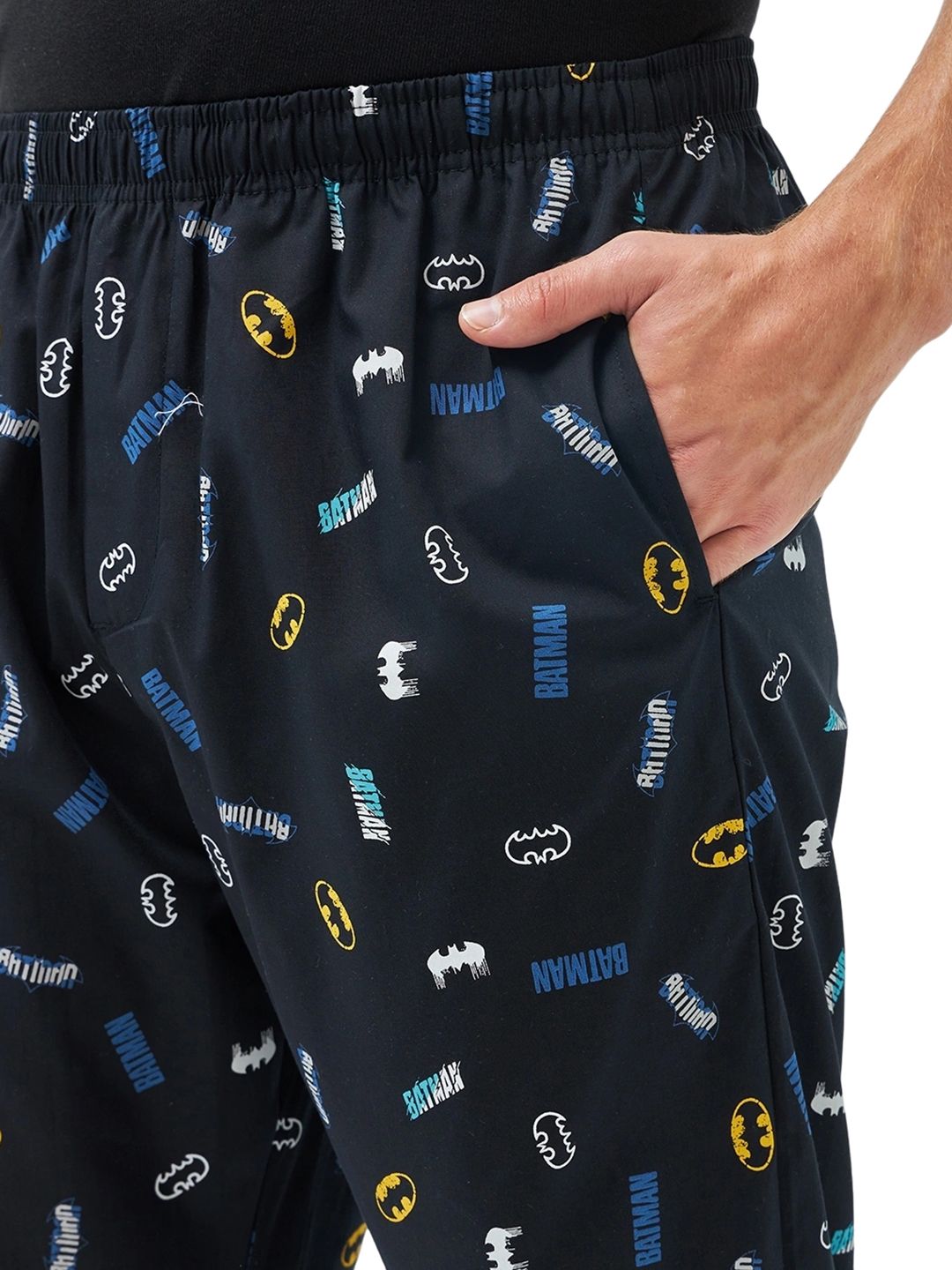 Bewakoof Men Printed Cotton Lounge Pants