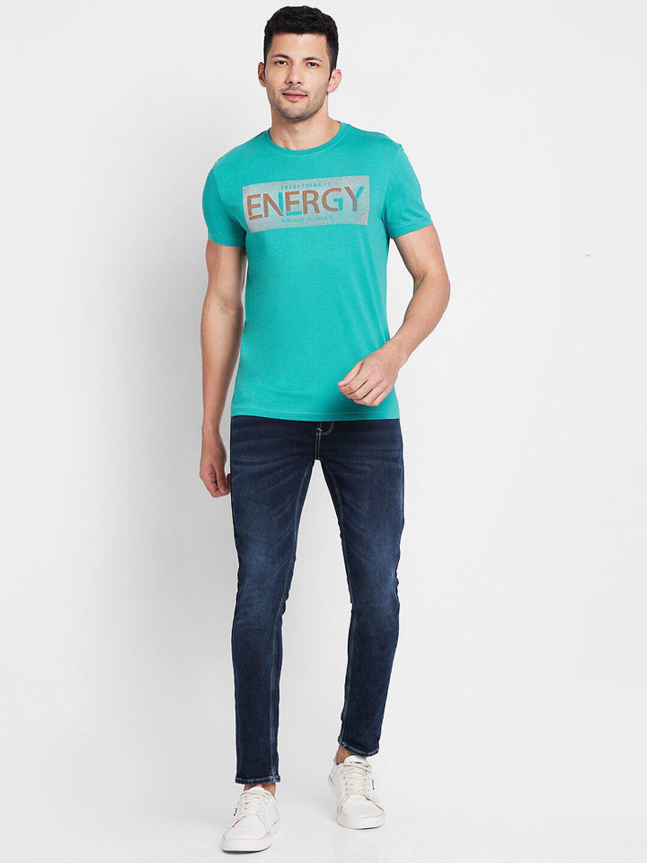 Being Human Typography Printed Casual T-shirt