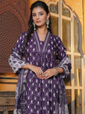 KALINI Women Paisley Printed Regular Kurta with Palazzos & Dupatta