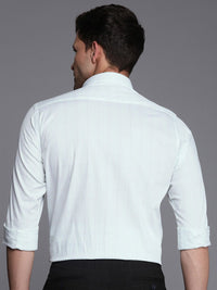 Raymond Slim Fit Checked Pure Cotton Formal Shirt