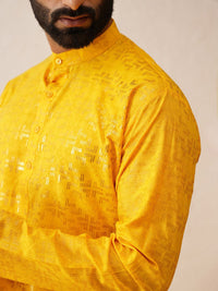 SOJANYA Mandarin Collar Regular Pure Cotton Kurta with Churidar