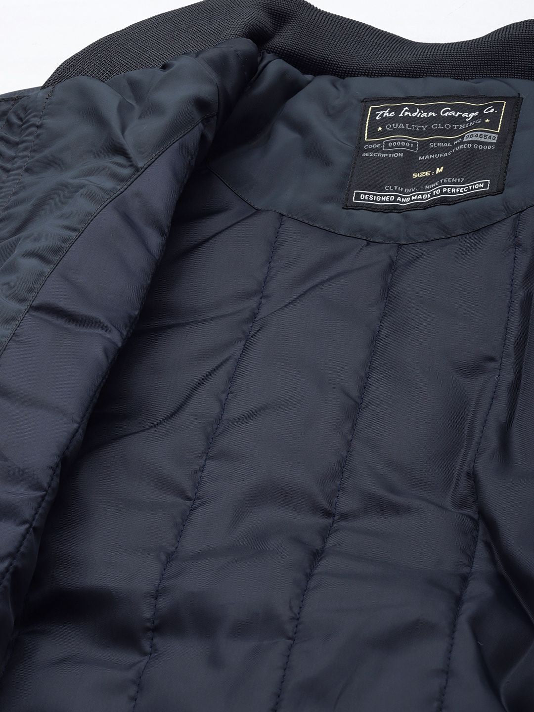 The Indian Garage Co Men Varsity Jacket