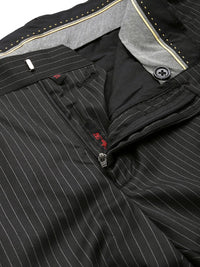 Raymond Men Striped Slim Fit Formal Trousers