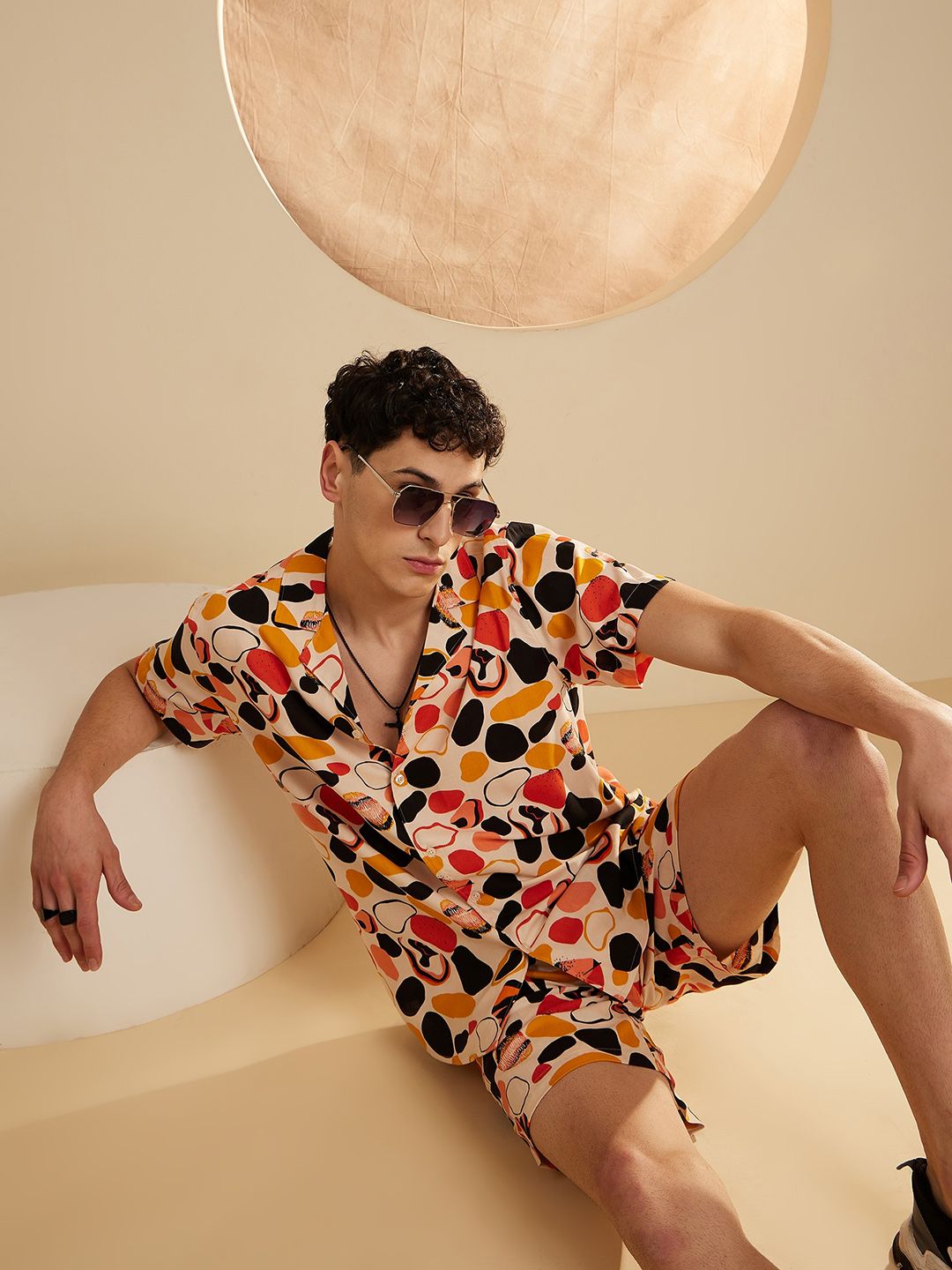DENNISON The Vacay Mode Printed Shirt & Shorts