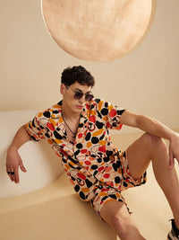 DENNISON The Vacay Mode Printed Shirt & Shorts