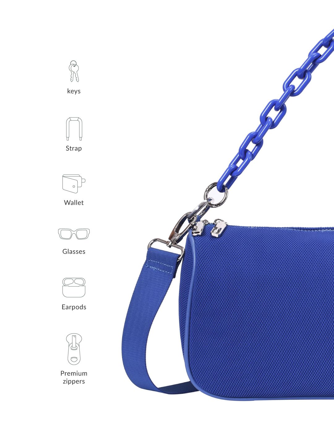 Lino Perros Textured Structured Shoulder Bag