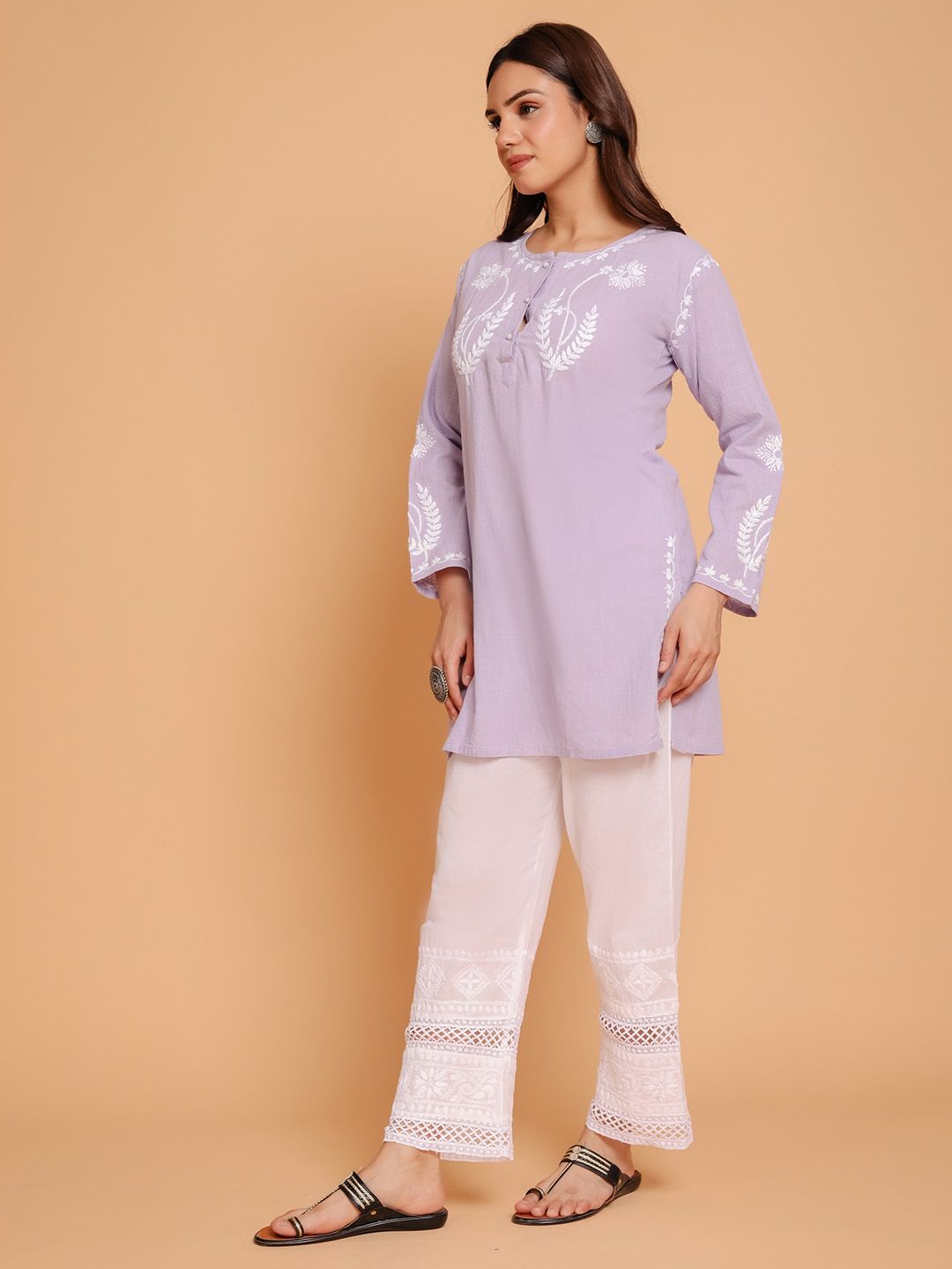 HOUSE OF KARI Printed Handloom Kurta