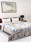 Bombay Dyeing Allure 144 TC 100% Cotton Ochre Yellow Double King Duvet Cover