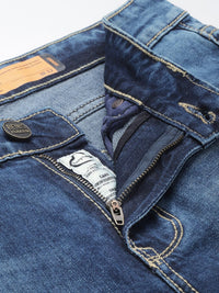 Being Human Men Skinny Fit Heavy Fade Stretchable Jeans