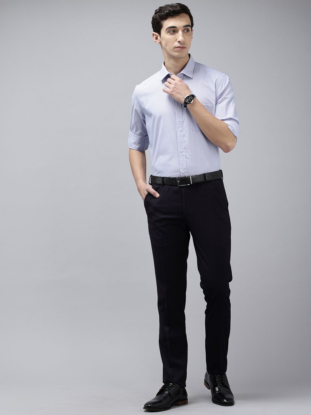 Park Avenue Striped Formal Shirt
