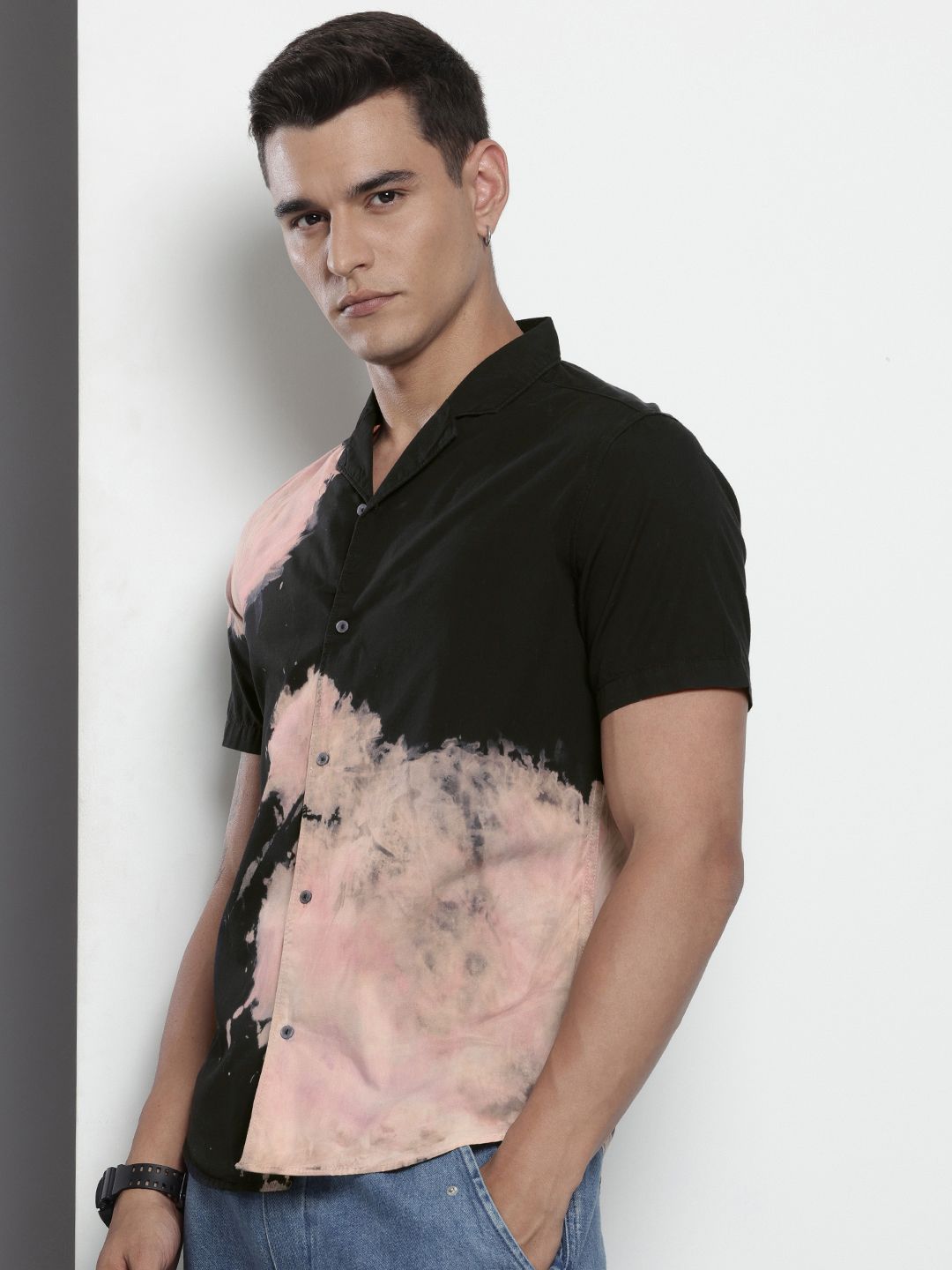 The Indian Garage Co Abstract Printed Casual Shirt
