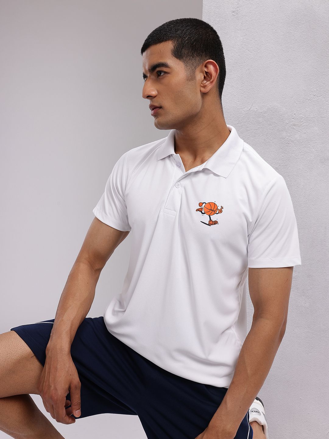 HRX by Hrithik Roshan Polo Collar Lifestyle T-shirt