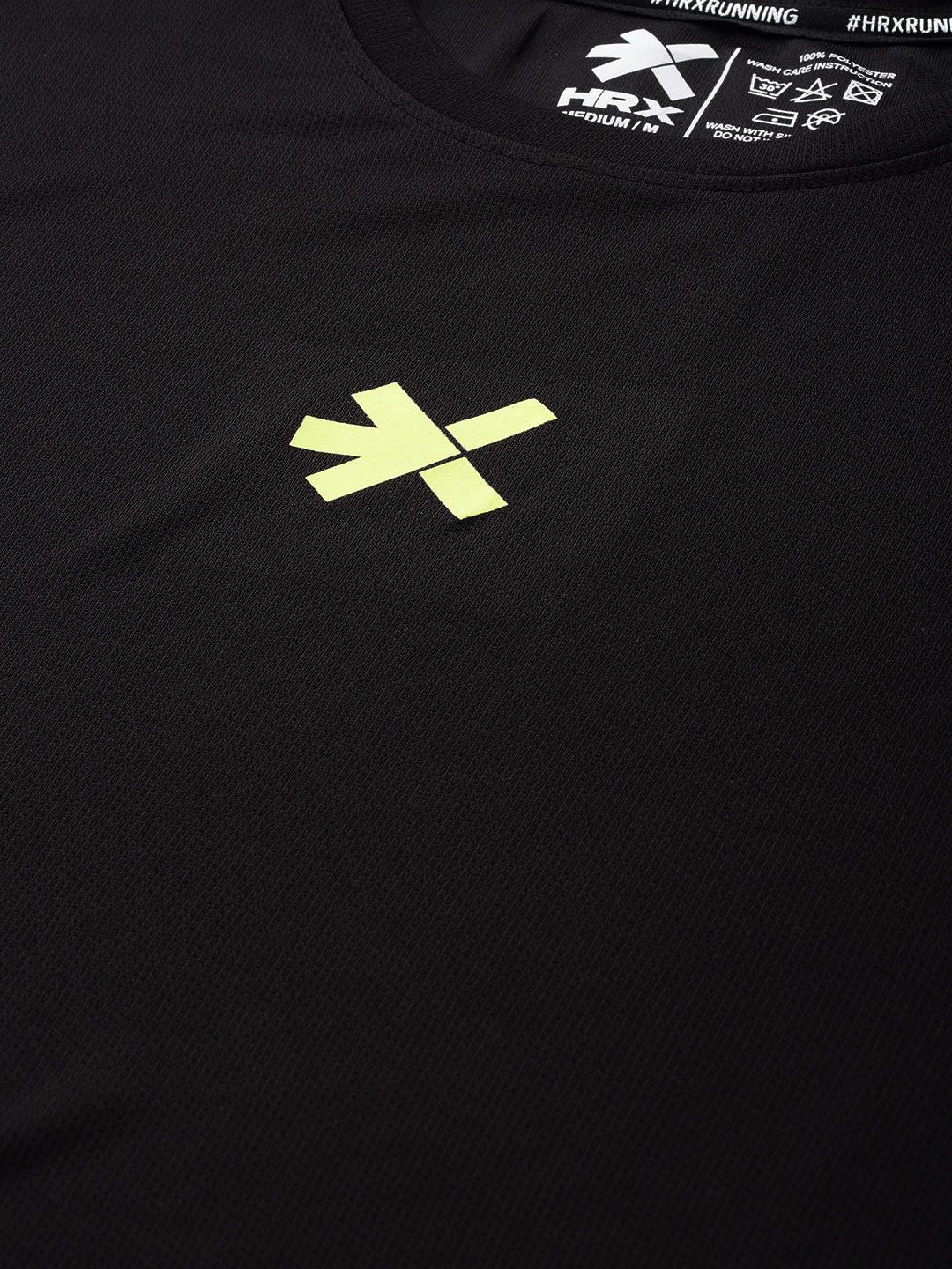 HRX by Hrithik Roshan Typography Printed Rapid-Dry Running T-shirt