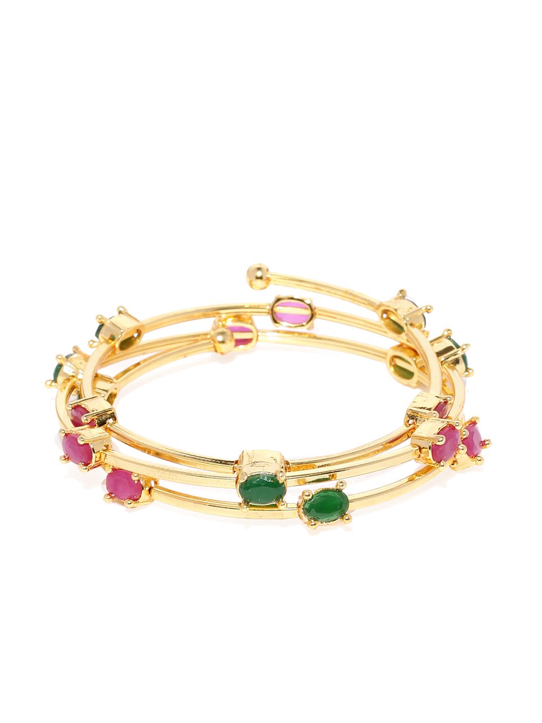 Zaveri Pearls Gold-Toned Bracelet