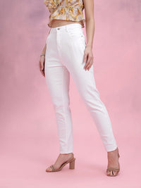 DressBerry Women Mid-Rise Stretchable Mom Fit Jeans