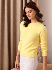 STREET 9 Round Neck Acrylic Pullover