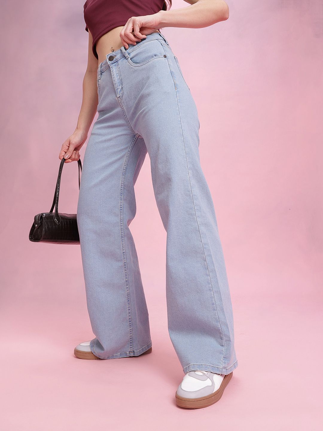 DressBerry Women Wide Leg Jeans