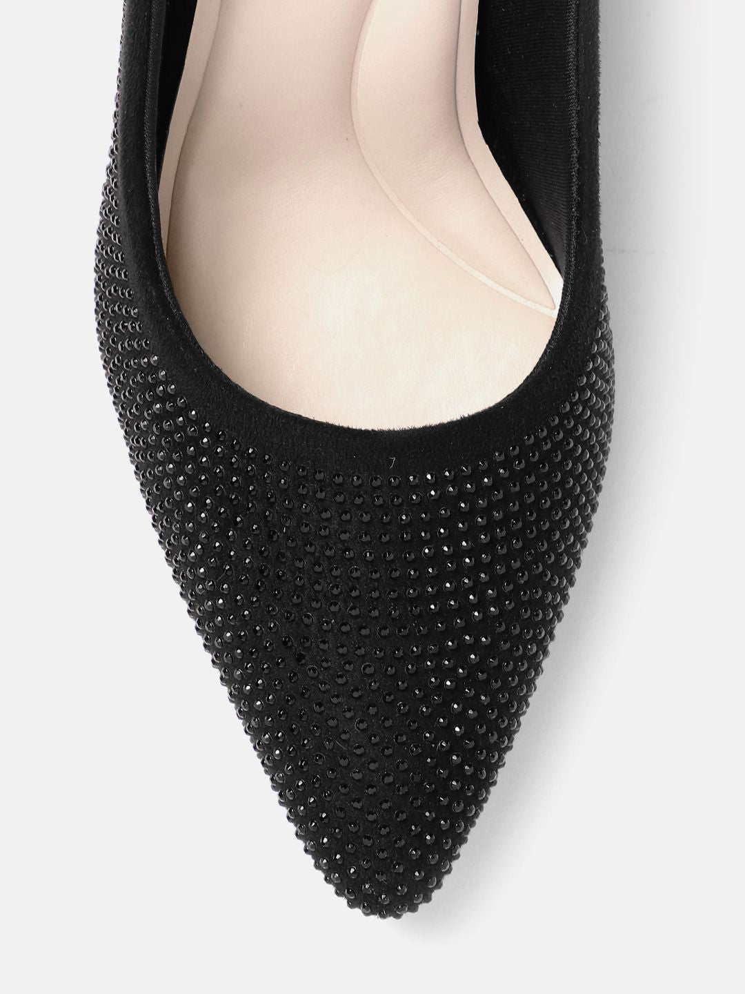 Lino Perros Embellished Party Block Heeled Pumps