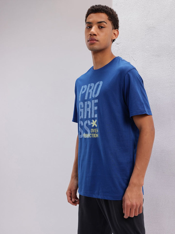 HRX by Hrithik Roshan Typography Print Training T-shirt