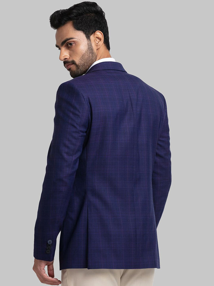 Raymond Men Checked Single Breasted Blazers