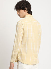 THE BEAR HOUSE Checked Slim Fit Casual Shit