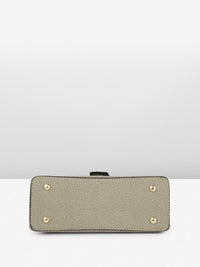 all about you Textured Structured Satchel