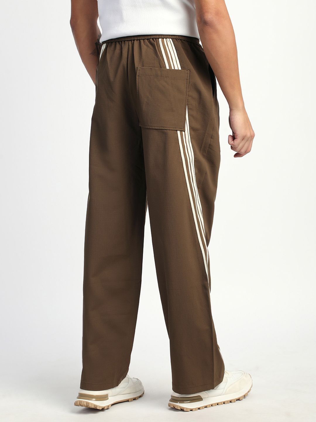 THE BEAR HOUSE Men Straight Fit Trousers