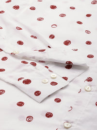 Anouk Pure Cotton Geometric Printed Casual Shirt