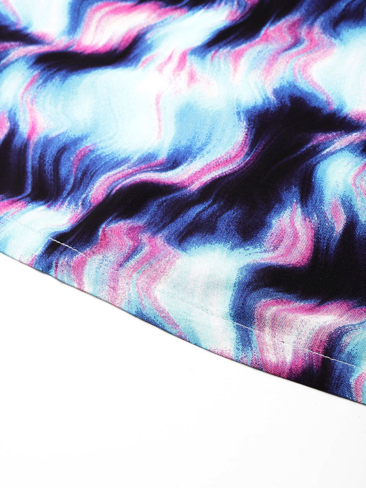 DressBerry Dyed Effect Top With Skirt