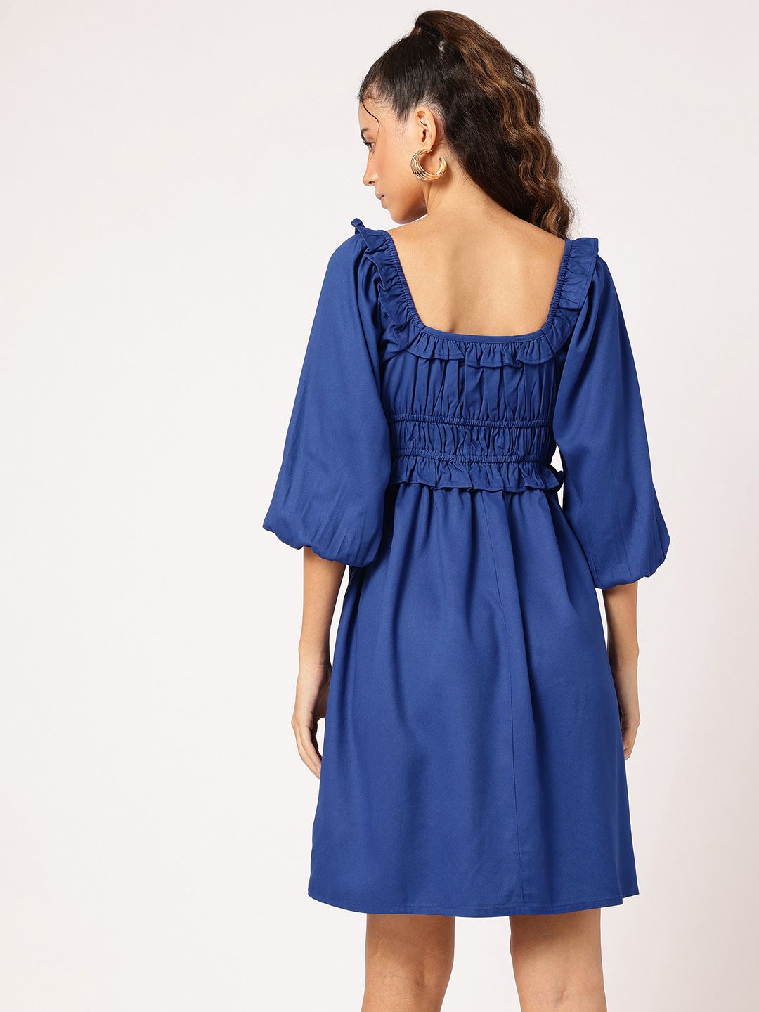 DressBerry Smocked Sweetness A-Line Dress
