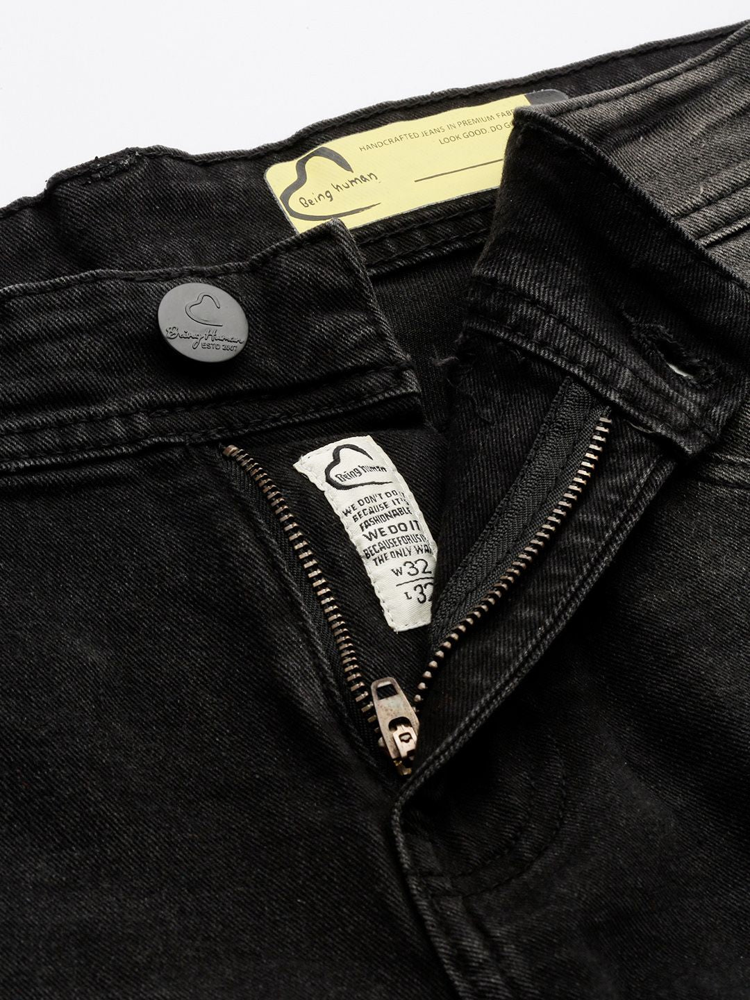 Being Human Men Slim Fit Light Fade Stretchable Jeans