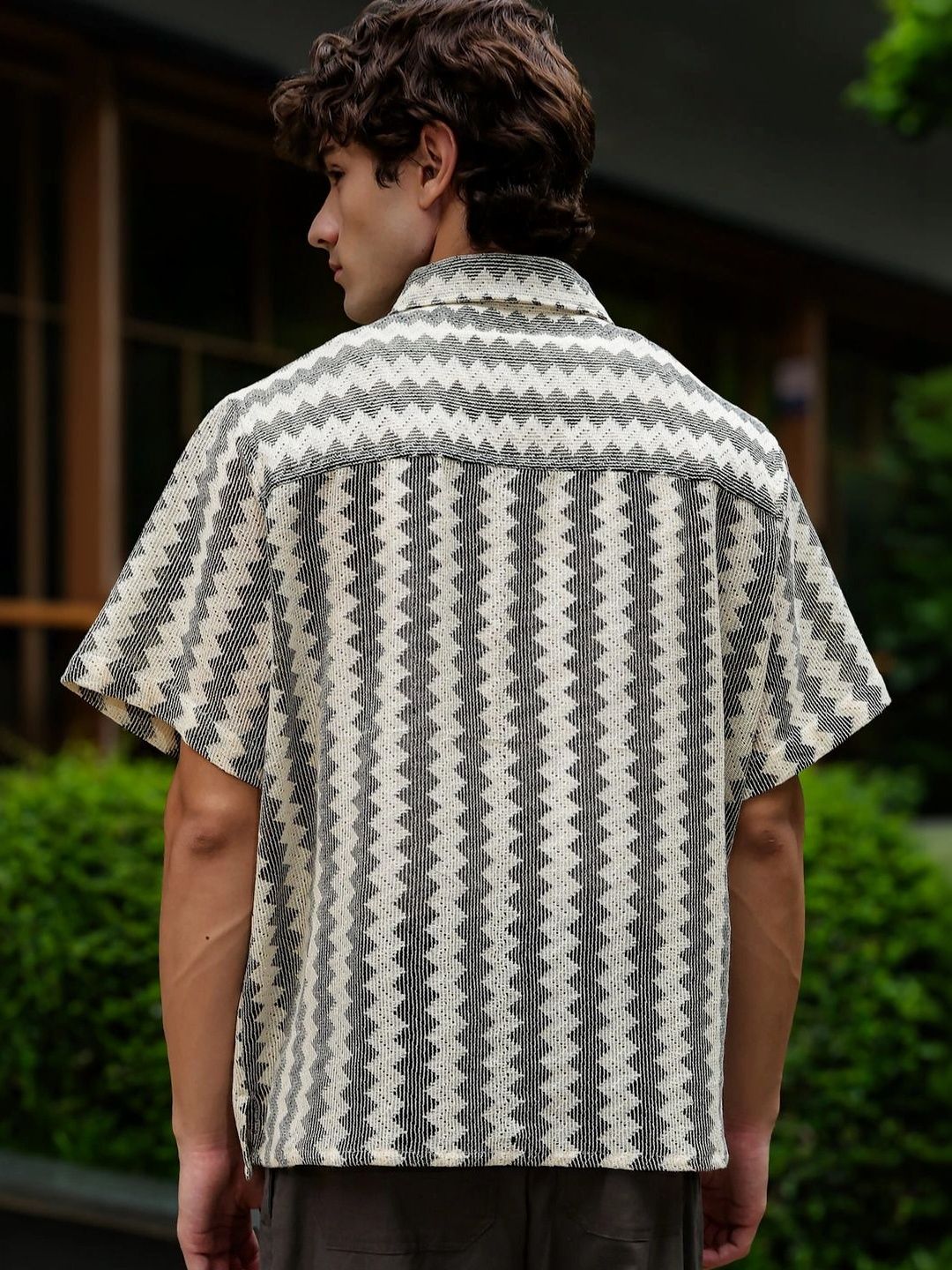 Eszett Men Classic Printed Casual Shirt