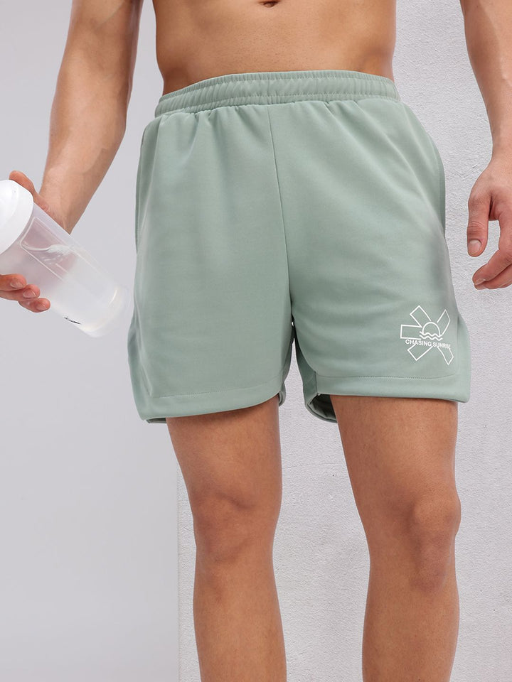 HRX by Hrithik Roshan Men Mid-Rise Rapid-Dry Running Shorts